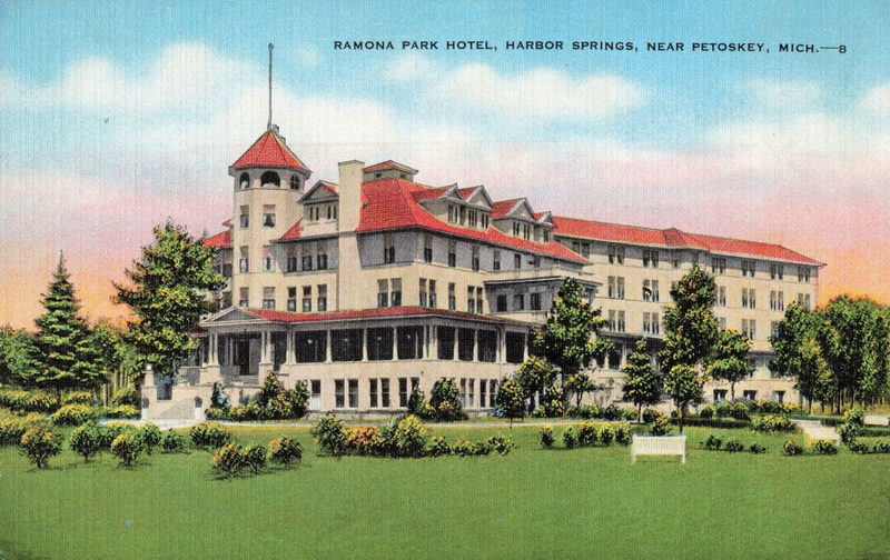 Harbour Inn (Harbor Inn, Ramona Park Hotel) - Postcard (newer photo)